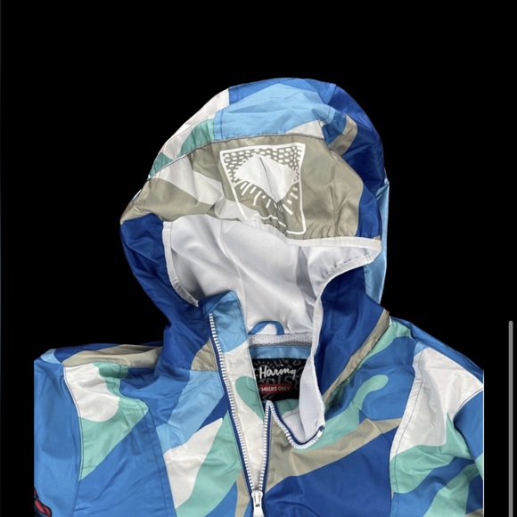 NWT Keith Haring Hoodie / jacket; Blue/Blue - Picture 2 of 3